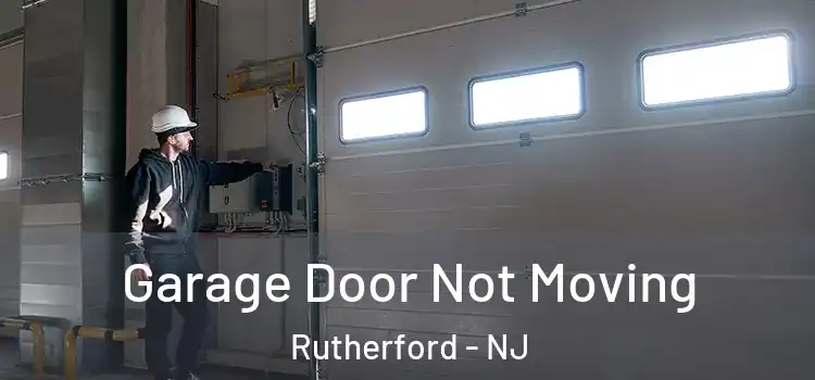  Garage Door Not Moving Rutherford - NJ